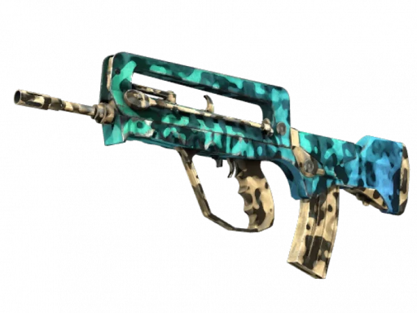 FAMAS | Waters of Nephthys (Battle-Scarred)