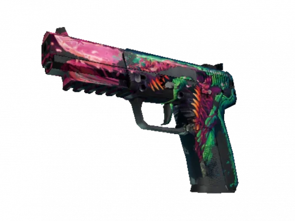 Five-SeveN | Hyper Beast (Battle-Scarred)