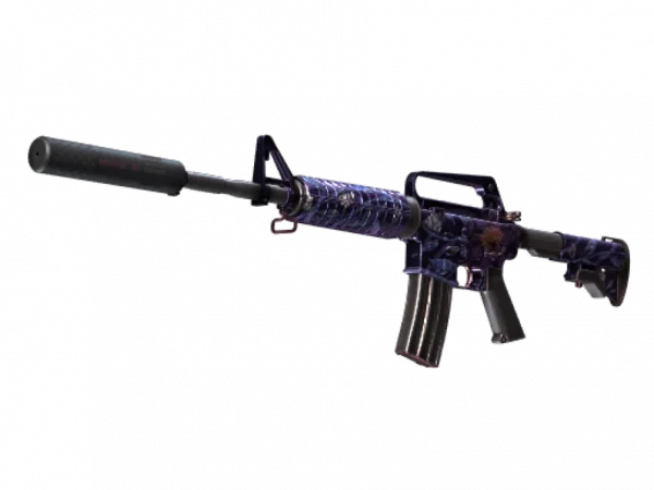 M4A1-S | Black Lotus (Well-Worn)