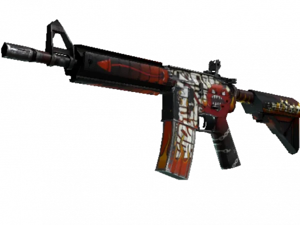 M4A4 | Hellfire (Well-Worn)