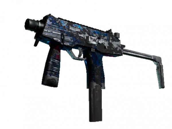 MP9 | Stained Glass (Battle-Scarred)