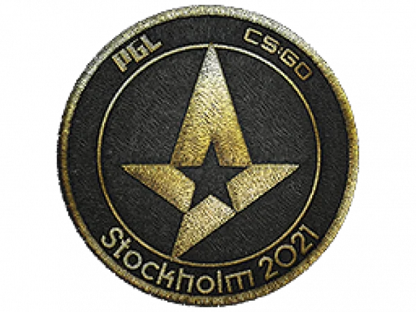 Patch | Astralis (Gold) | Stockholm 2021