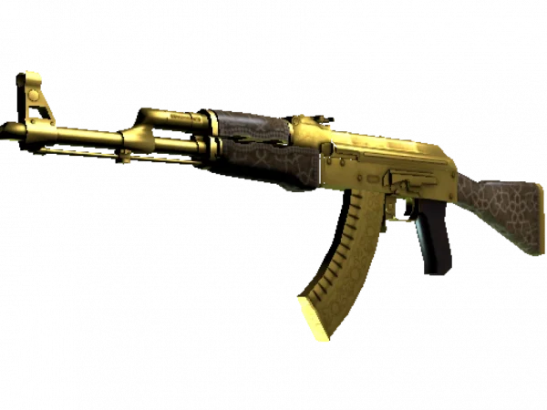 Souvenir AK-47 | Gold Arabesque (Field-Tested)