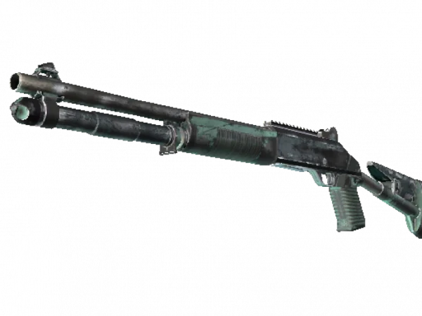 Souvenir XM1014 | Blue Spruce (Battle-Scarred)