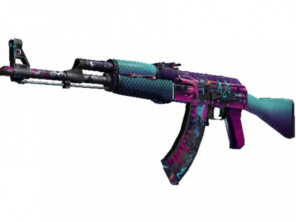 StatTrak™ AK-47 | Neon Rider (Battle-Scarred)