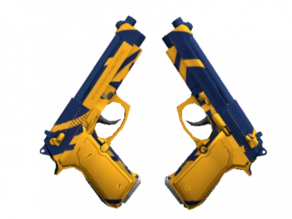 StatTrak™ Dual Berettas | Marina (Minimal Wear)