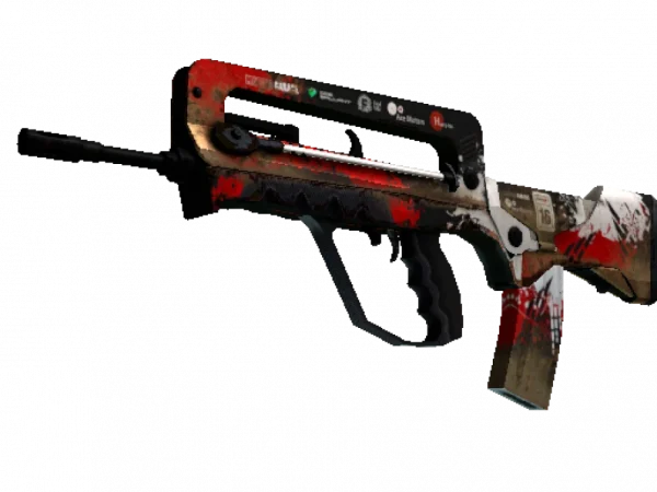 StatTrak™ FAMAS | Roll Cage (Battle-Scarred)