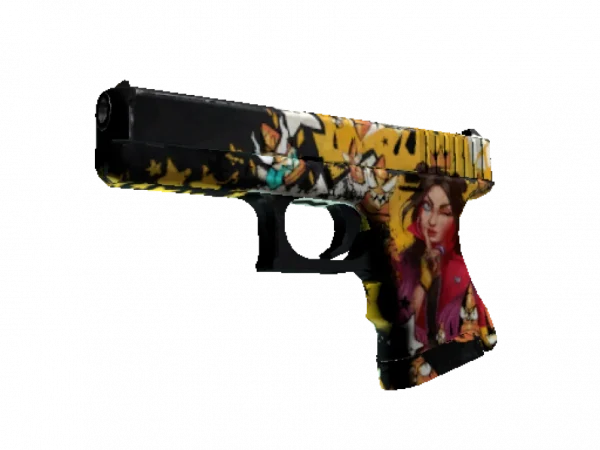 StatTrak™ Glock-18 | Bullet Queen (Battle-Scarred)