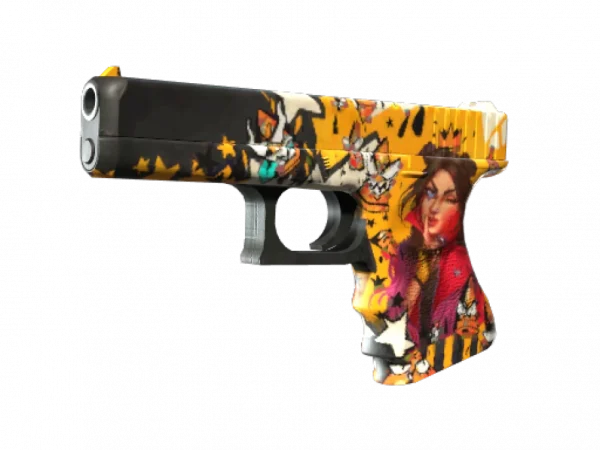 StatTrak™ Glock-18 | Bullet Queen (Minimal Wear)