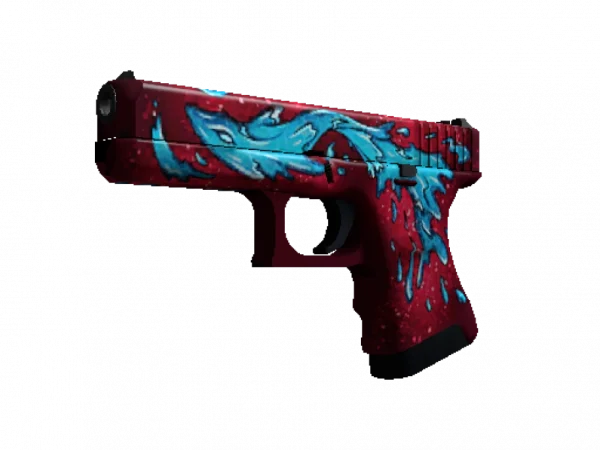 StatTrak™ Glock-18 | Water Elemental (Minimal Wear)