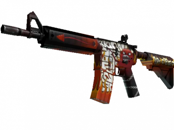 StatTrak™ M4A4 | Hellfire (Factory New)