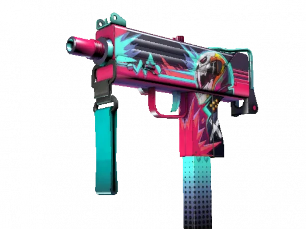 StatTrak™ MAC-10 | Neon Rider (Field-Tested)