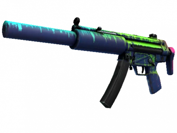 StatTrak™ MP5-SD | Phosphor (Minimal Wear)