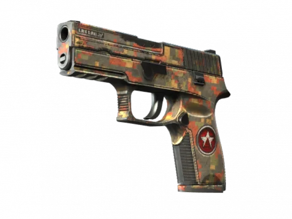 StatTrak™ P250 | Red Rock (Battle-Scarred)