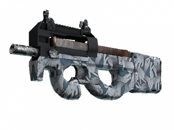 StatTrak™ P90 | Death Grip (Minimal Wear)