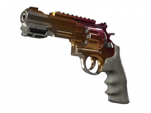 StatTrak™ R8 Revolver | Fade (Well-Worn)