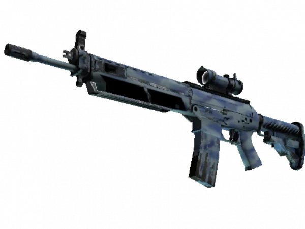 StatTrak™ SG 553 | Wave Spray (Field-Tested)