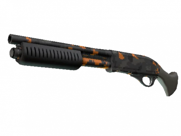 StatTrak™ Sawed-Off | Orange DDPAT (Minimal Wear)