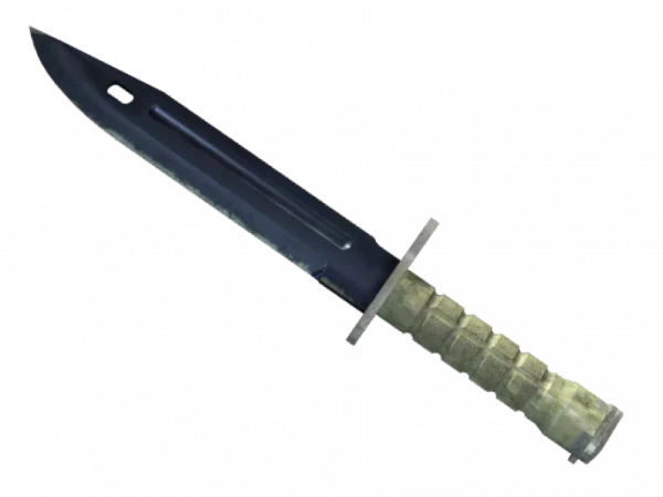 ★ Bayonet | Blue Steel (Battle-Scarred)