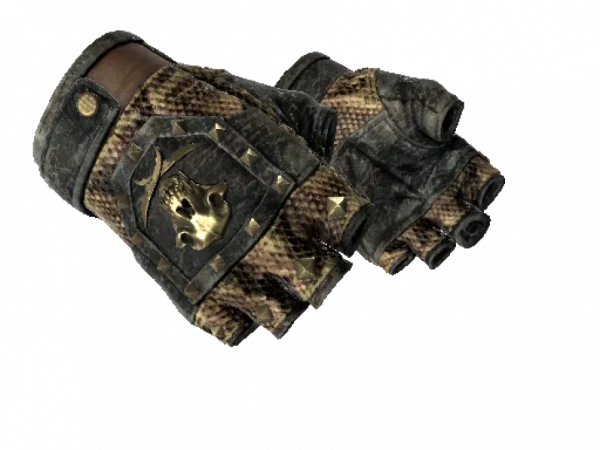 ★ Bloodhound Gloves | Snakebite (Battle-Scarred)