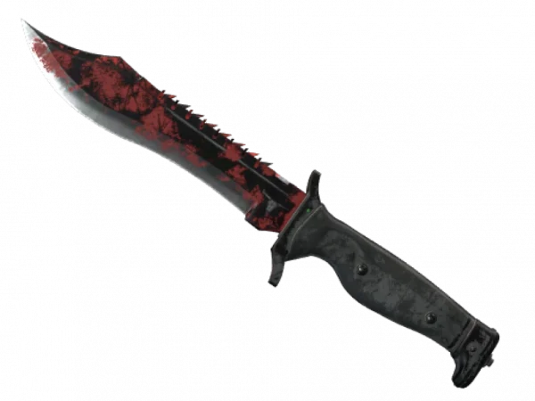 ★ Bowie Knife | Crimson Web (Battle-Scarred)