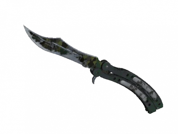 ★ Butterfly Knife | Boreal Forest (Battle-Scarred)