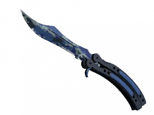 ★ Butterfly Knife | Bright Water (Well-Worn)