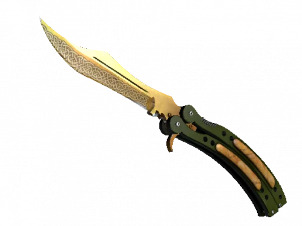 ★ Butterfly Knife | Lore (Well-Worn)