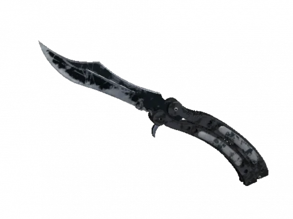 ★ Butterfly Knife | Night (Battle-Scarred)