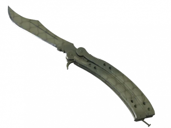 ★ Butterfly Knife | Safari Mesh (Well-Worn)