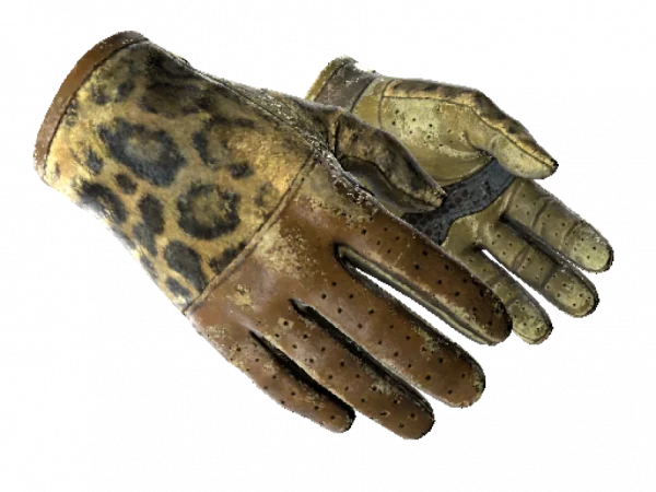 ★ Driver Gloves | Queen Jaguar (Battle-Scarred)