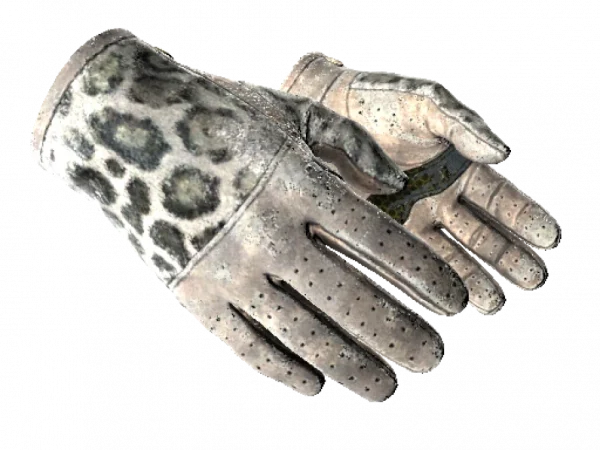 ★ Driver Gloves | Snow Leopard (Battle-Scarred)