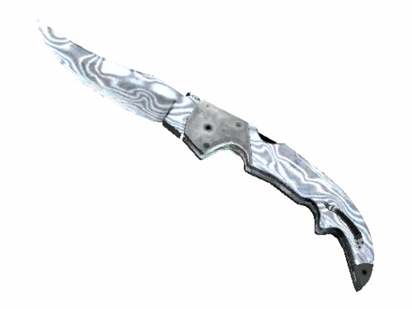 ★ Falchion Knife | Damascus Steel (Well-Worn)