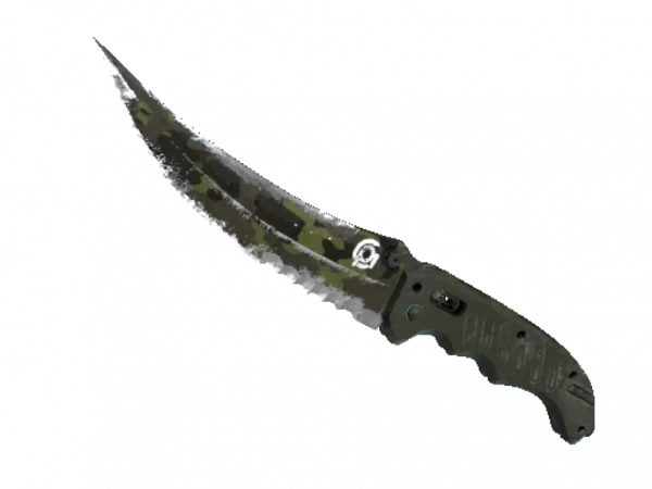 ★ Flip Knife | Boreal Forest (Battle-Scarred)