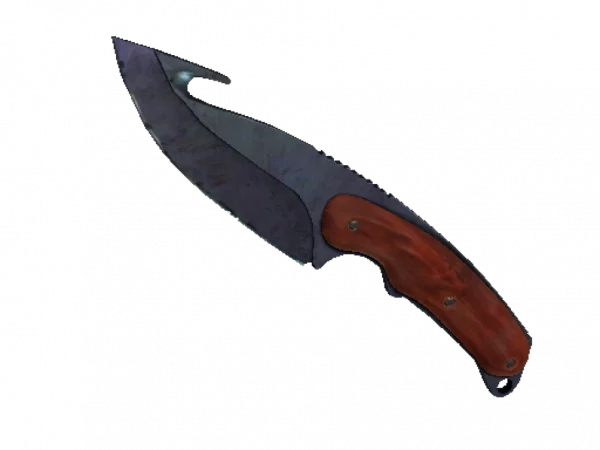 ★ Gut Knife | Blue Steel (Well-Worn)