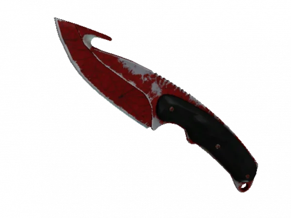 ★ Gut Knife | Crimson Web (Well-Worn)