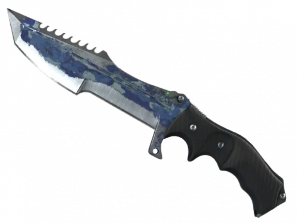 ★ Huntsman Knife | Bright Water (Battle-Scarred)