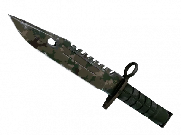 ★ M9 Bayonet | Forest DDPAT (Well-Worn)