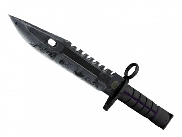 ★ M9 Bayonet | Ultraviolet (Battle-Scarred)