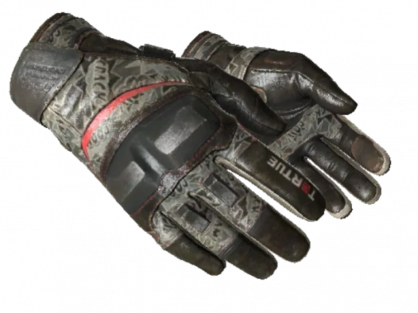 ★ Moto Gloves | Boom! (Well-Worn)