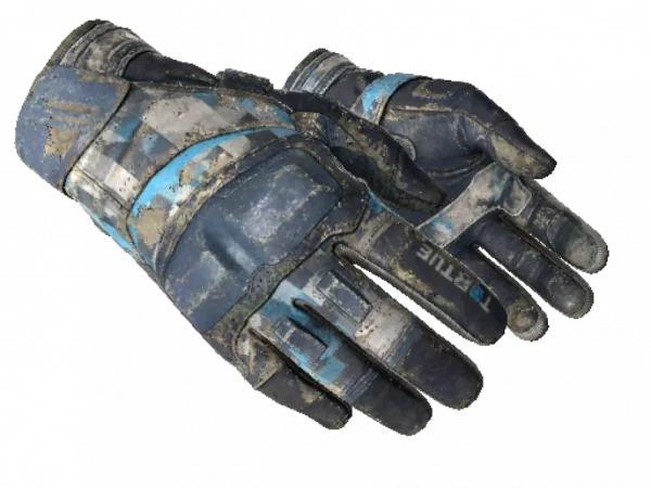 ★ Moto Gloves | Cool Mint (Battle-Scarred)