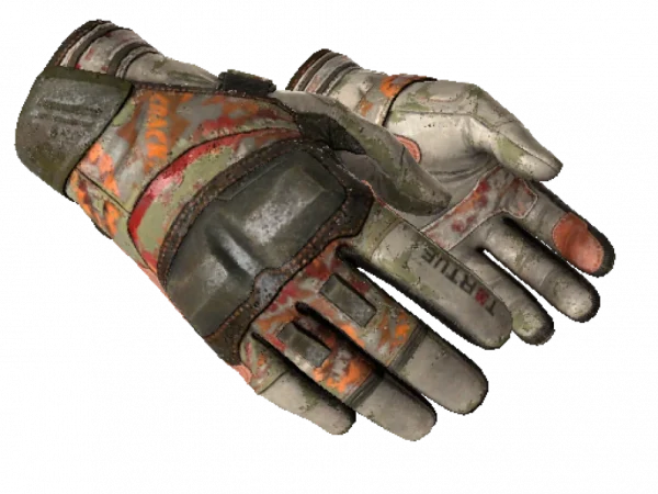 ★ Moto Gloves | POW! (Battle-Scarred)