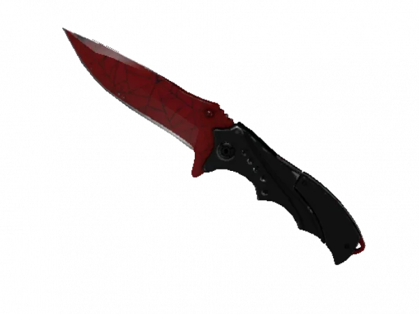 ★ Nomad Knife | Crimson Web (Well-Worn)