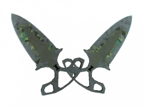 ★ Shadow Daggers | Boreal Forest (Battle-Scarred)