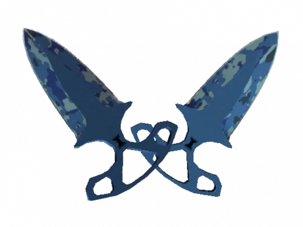 ★ Shadow Daggers | Bright Water (Well-Worn)