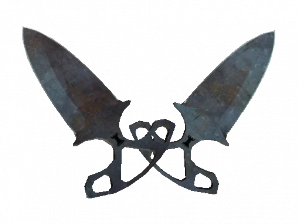 ★ Shadow Daggers | Rust Coat (Well-Worn)