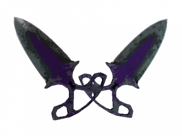 ★ Shadow Daggers | Ultraviolet (Battle-Scarred)