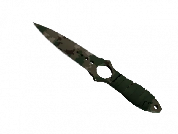 ★ Skeleton Knife | Forest DDPAT (Well-Worn)