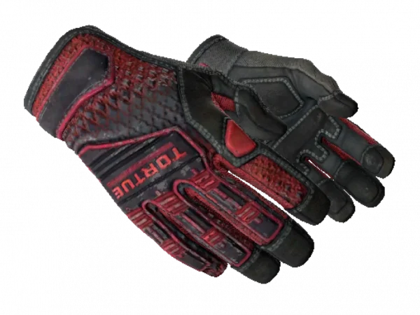 ★ Specialist Gloves | Crimson Kimono (Well-Worn)