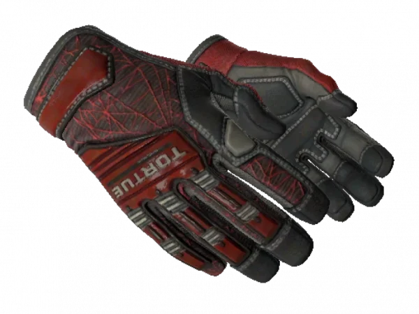 ★ Specialist Gloves | Crimson Web (Minimal Wear)